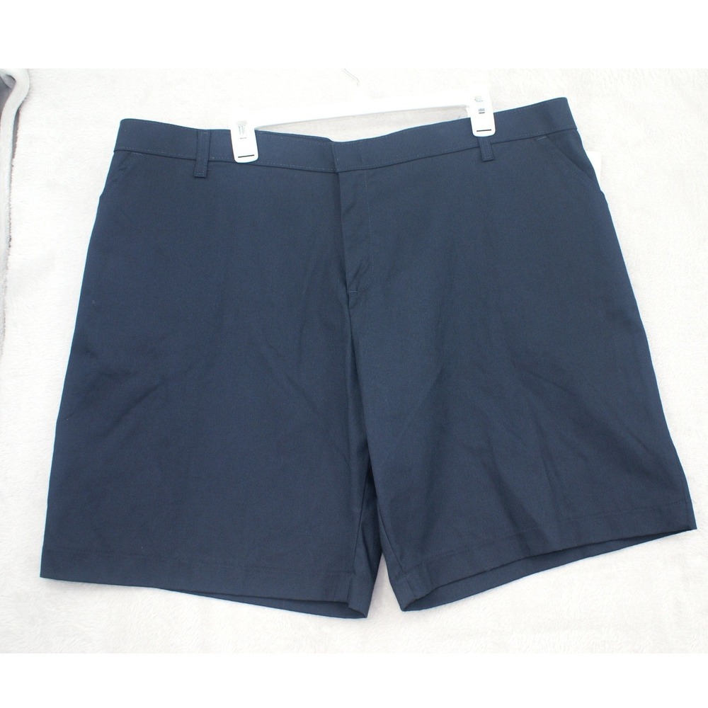 Dickies Womens Relaxed Fit Flat Front Shorts Navy Blue Size 22 FR221DN Irregular